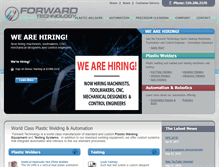 Tablet Screenshot of forwardtech.com